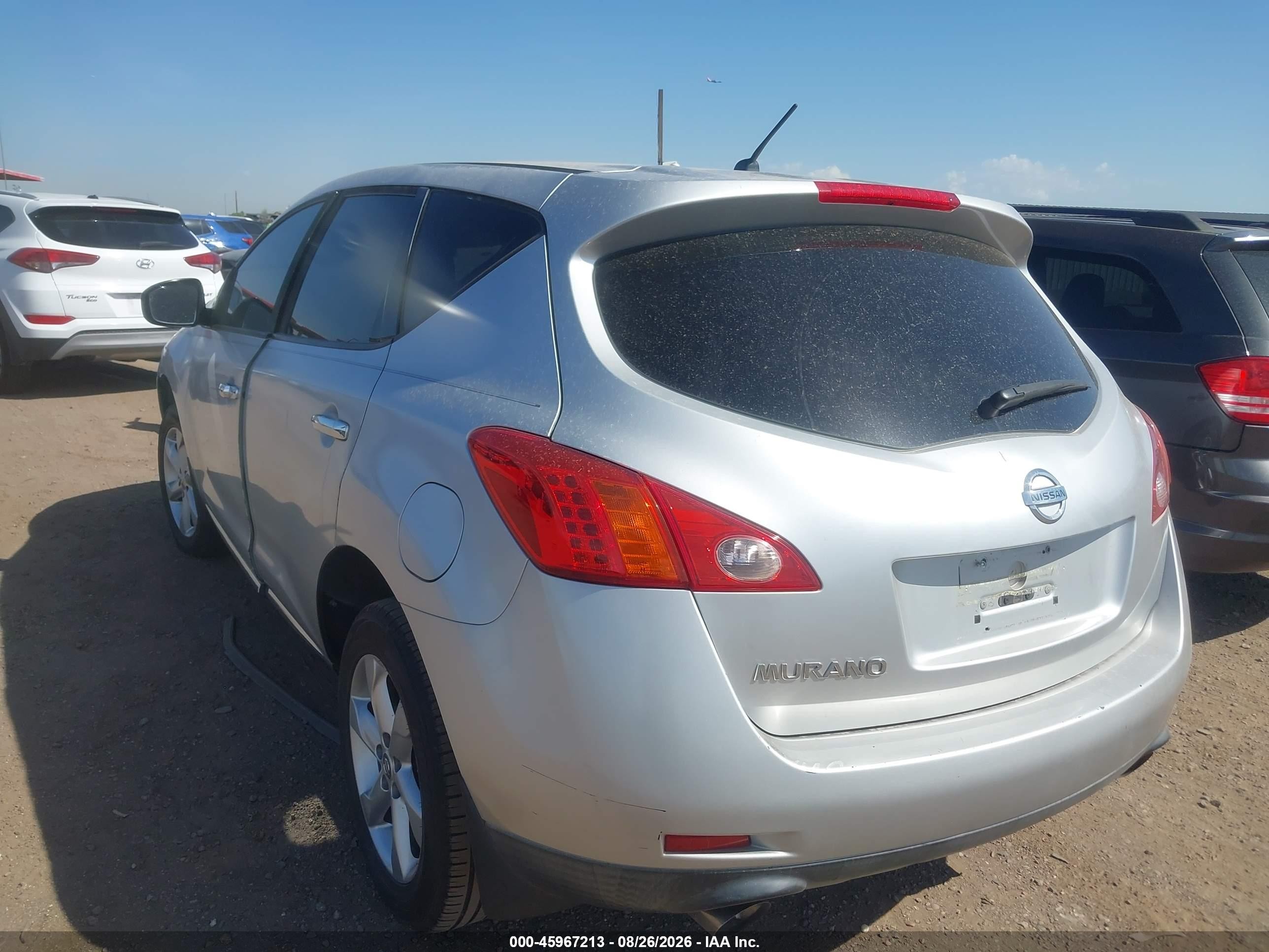 2010 Nissan Murano S Gray vin: JN8AZ1MU7AW011965