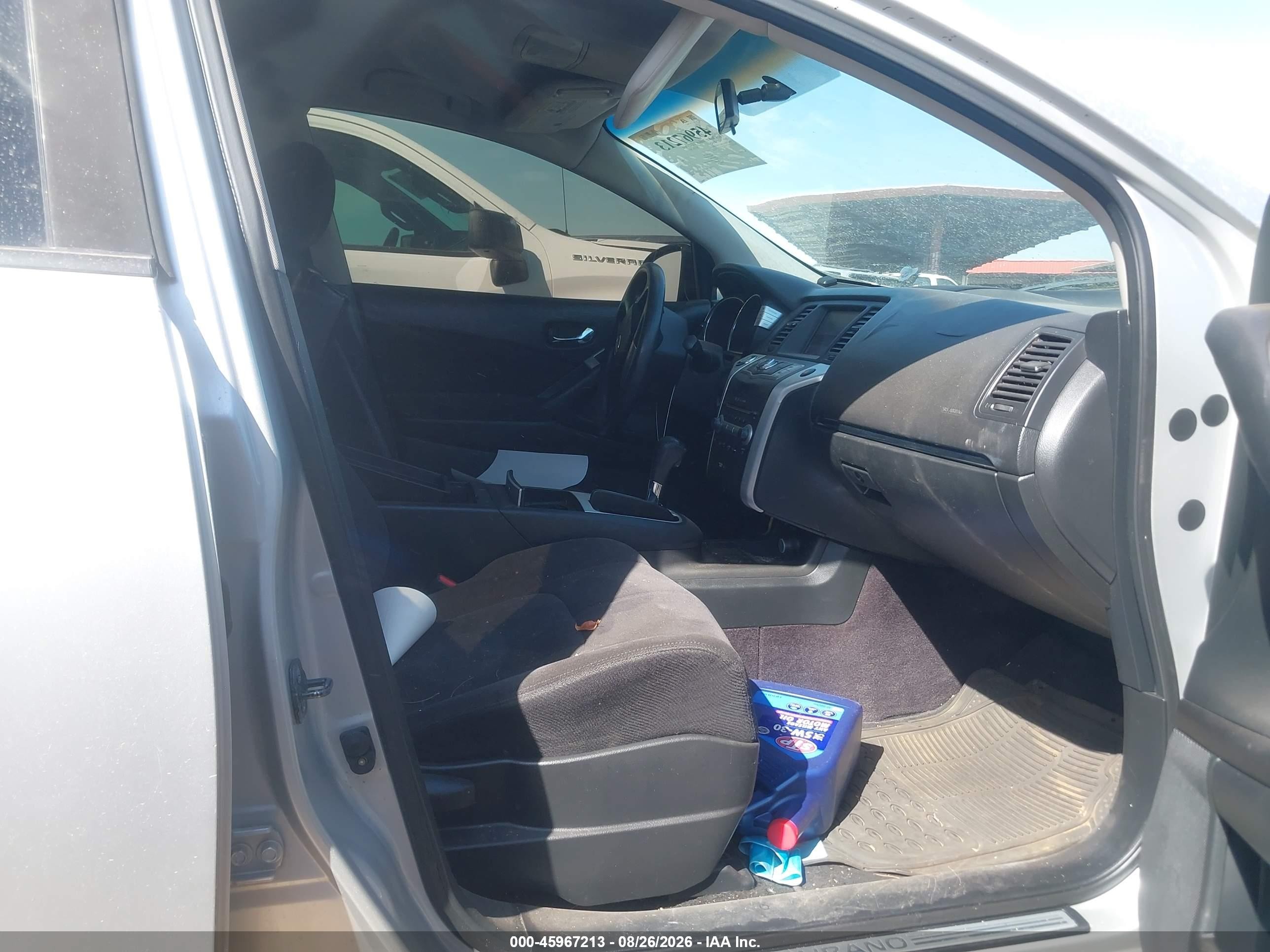 2010 Nissan Murano S Gray vin: JN8AZ1MU7AW011965