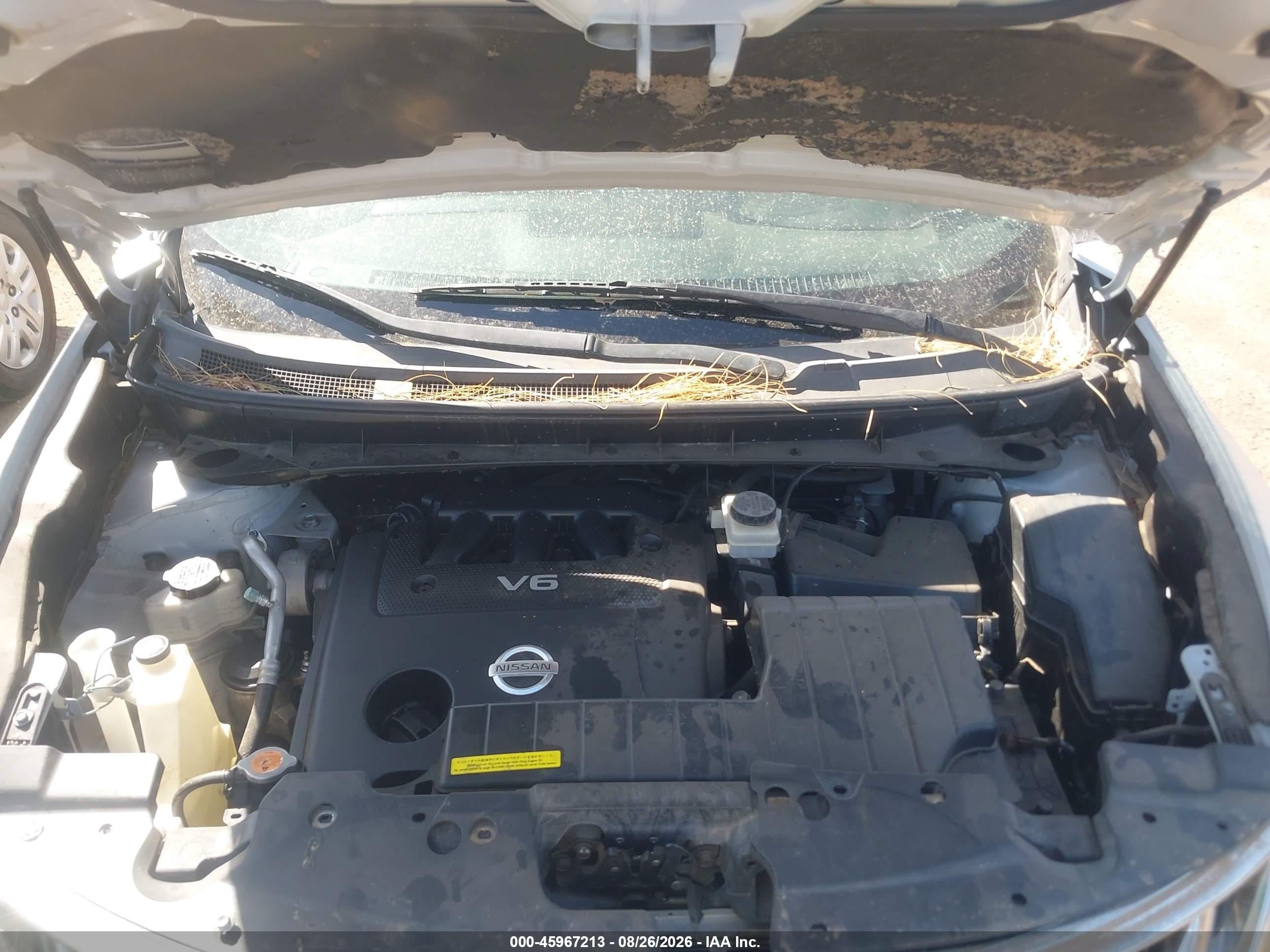 2010 Nissan Murano S Gray vin: JN8AZ1MU7AW011965