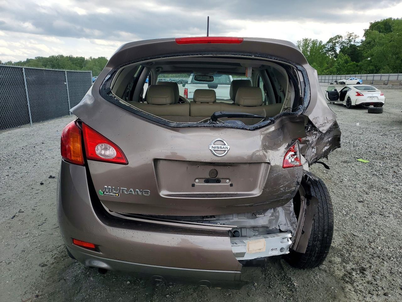 2010 Nissan Murano S Серый vin: JN8AZ1MU7AW021637