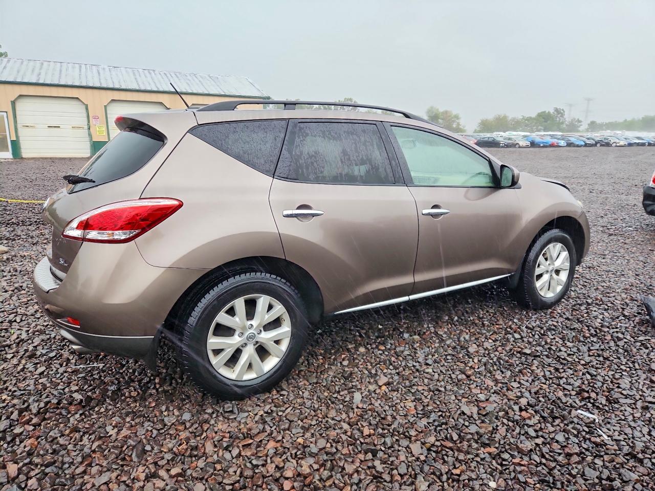 2011 Nissan Murano S Желто-коричневый vin: JN8AZ1MU7BW059368