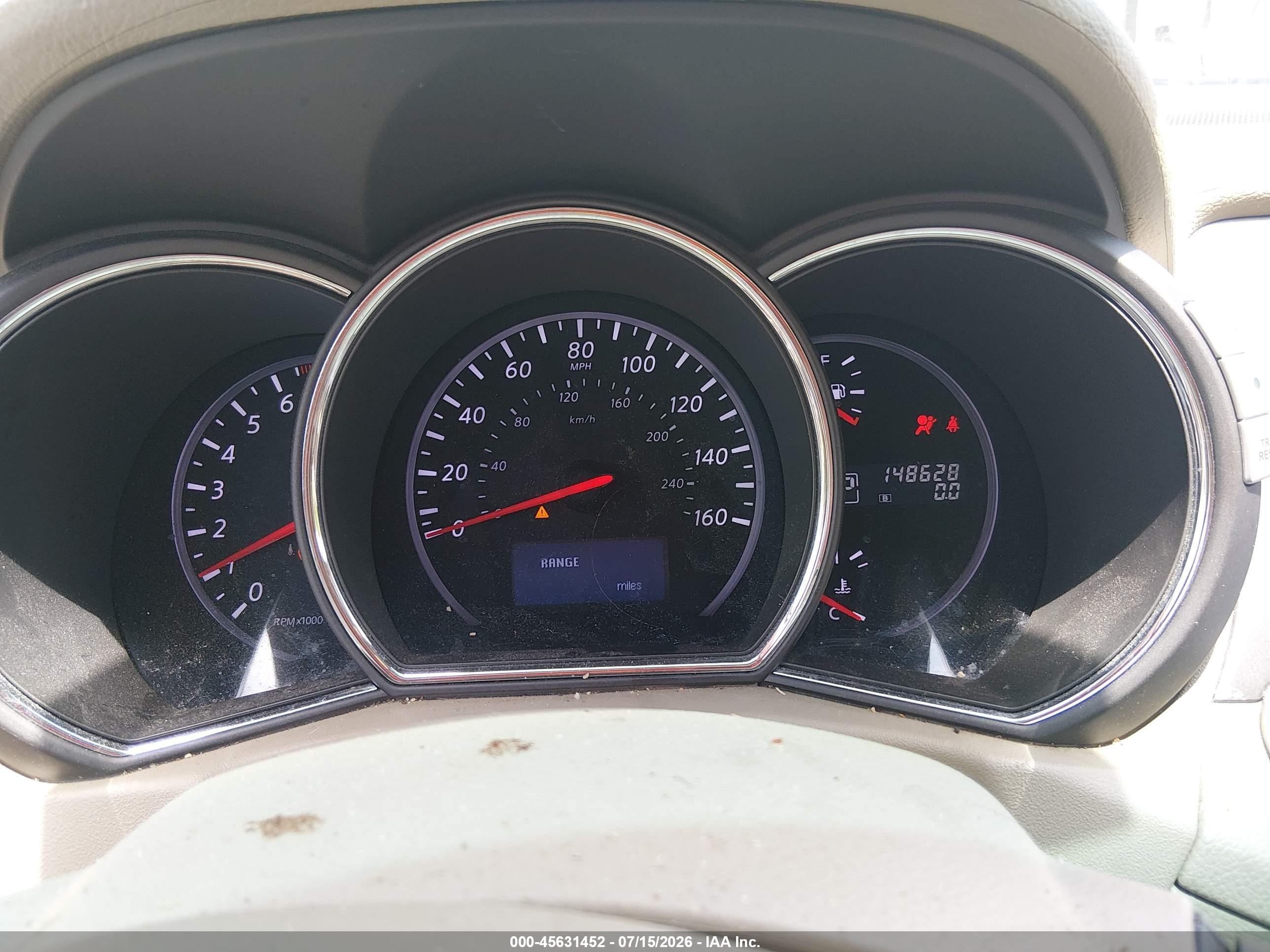 2011 Nissan Murano Sl White vin: JN8AZ1MU7BW070158