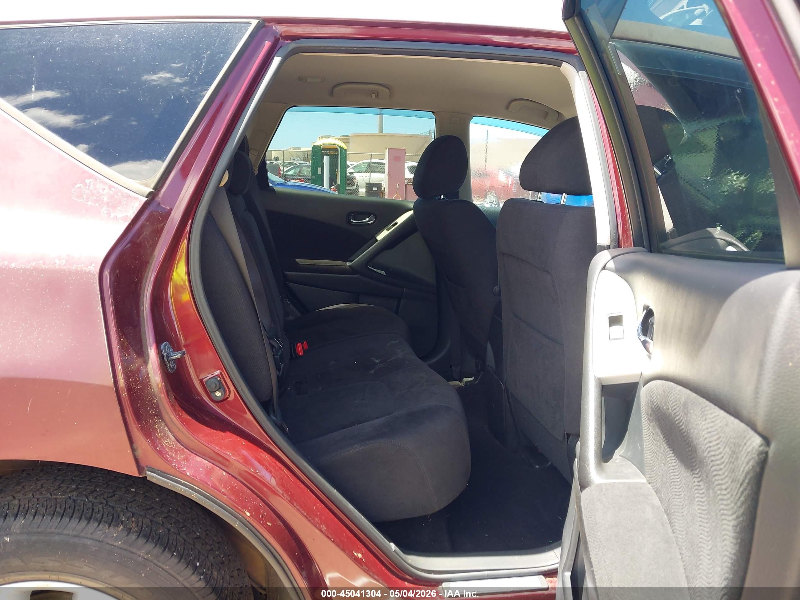 2012 Nissan Murano S Maroon vin: JN8AZ1MU7CW100700