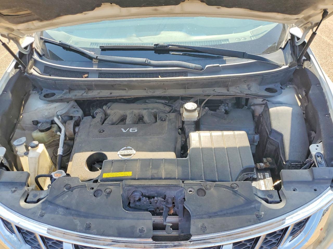 2012 Nissan Murano S White vin: JN8AZ1MU7CW106321