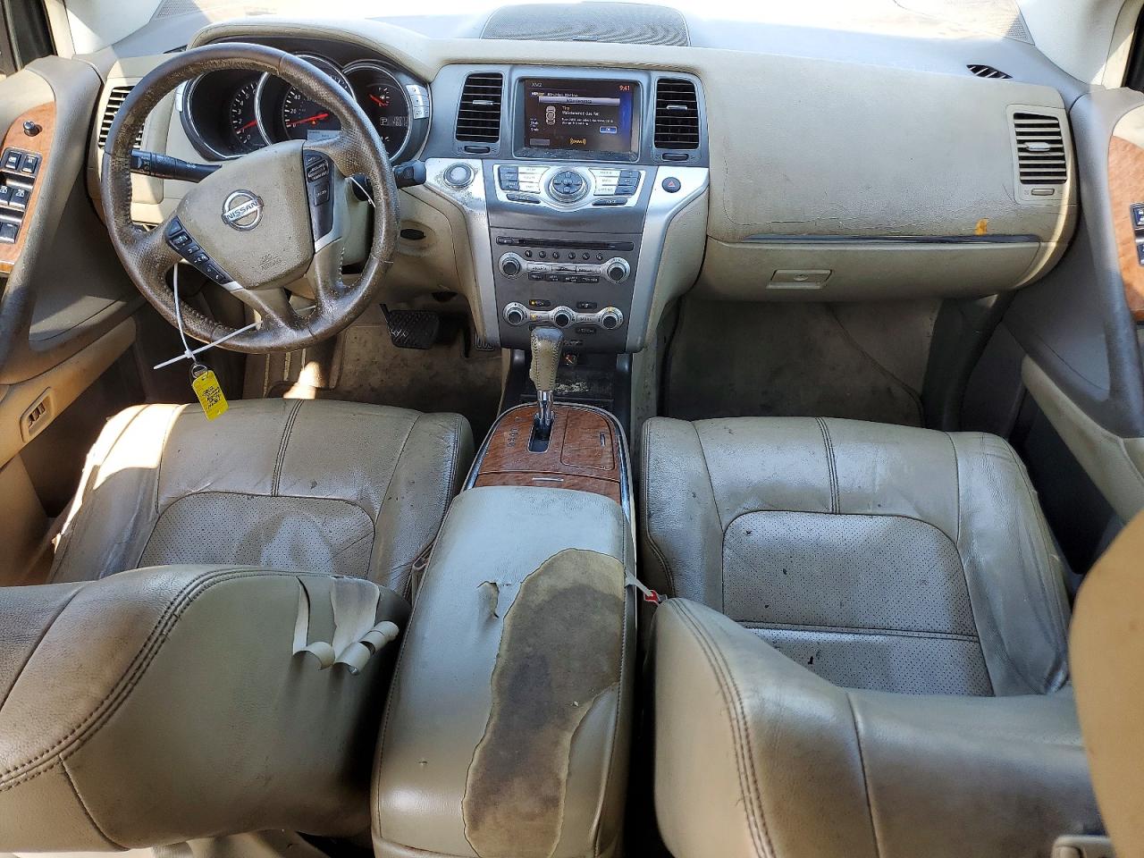 2012 Nissan Murano S White vin: JN8AZ1MU7CW106321