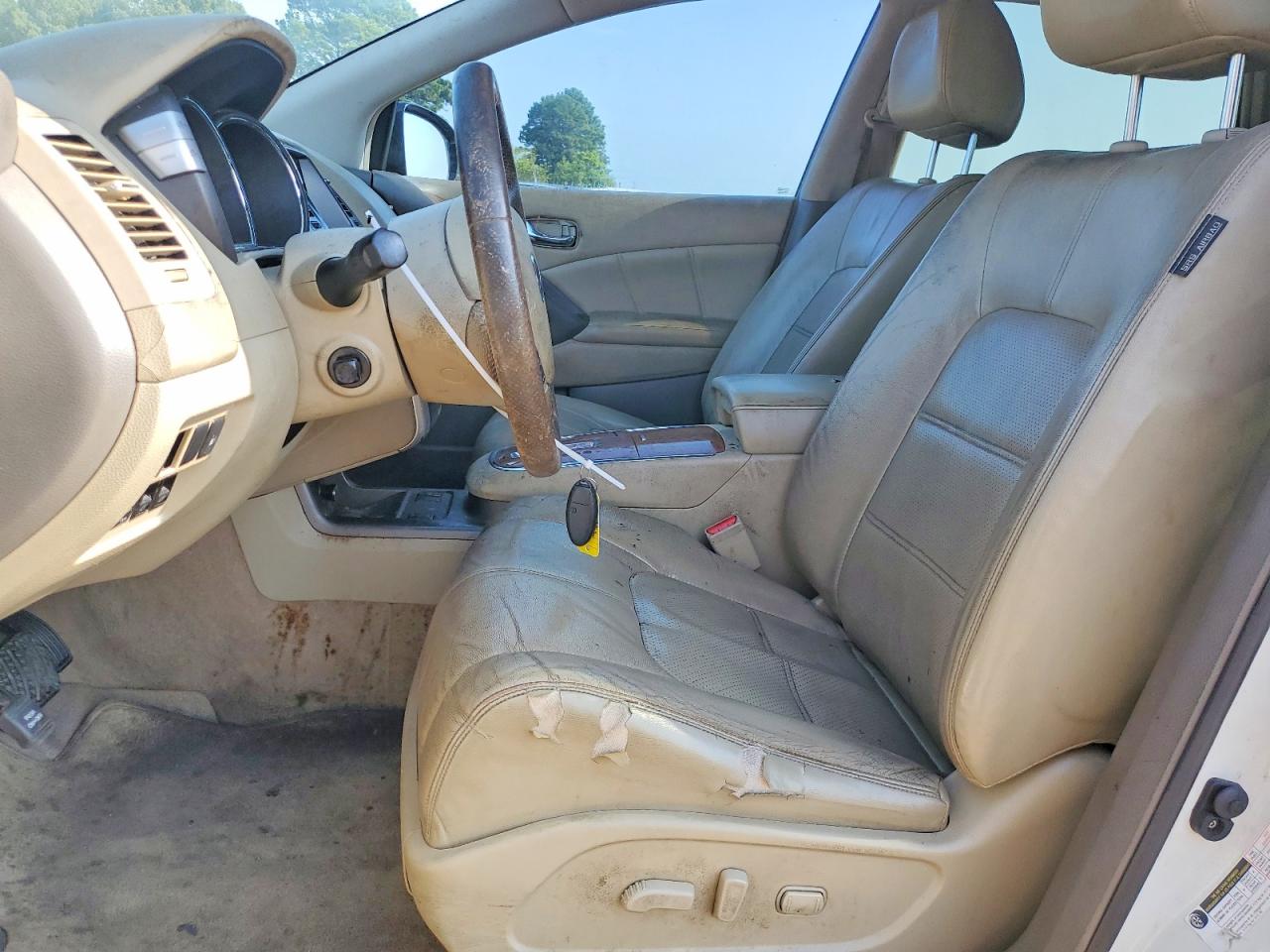 2012 Nissan Murano S White vin: JN8AZ1MU7CW106321