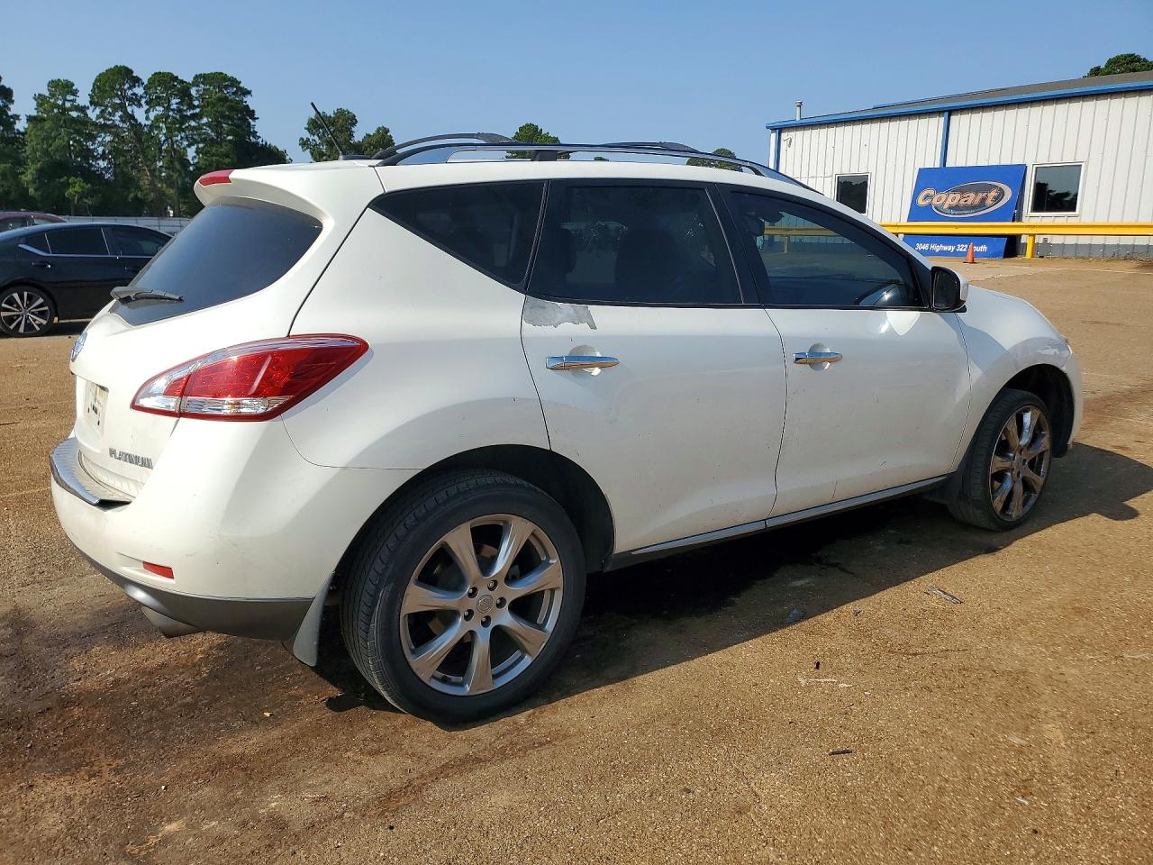 2012 Nissan Murano S White vin: JN8AZ1MU7CW106321