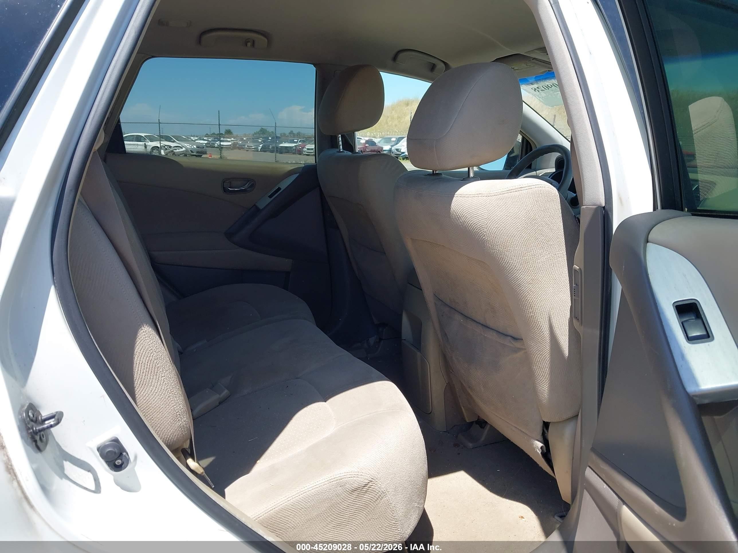 2012 Nissan Murano S White vin: JN8AZ1MU7CW107243