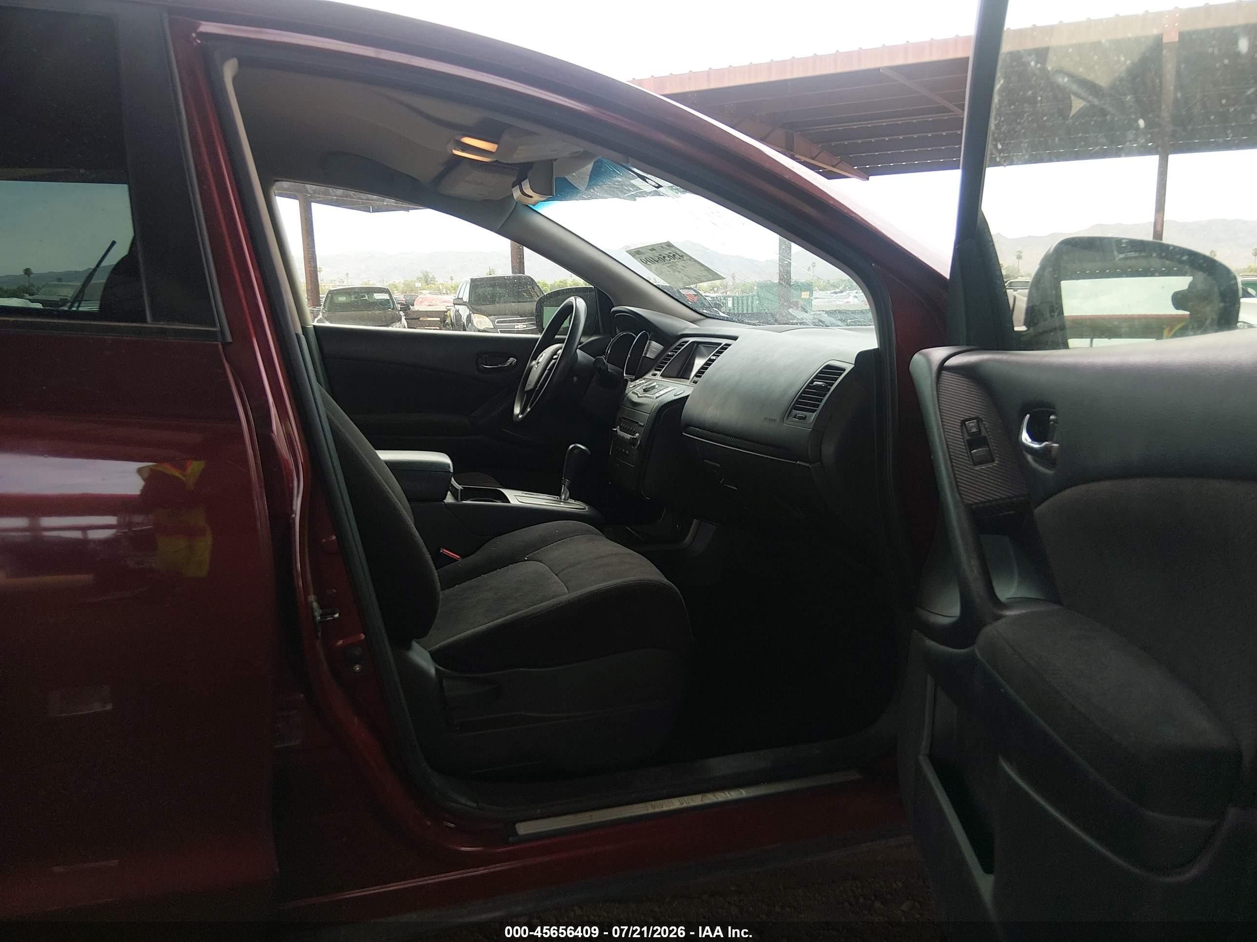 2012 Nissan Murano S Maroon vin: JN8AZ1MU7CW117545