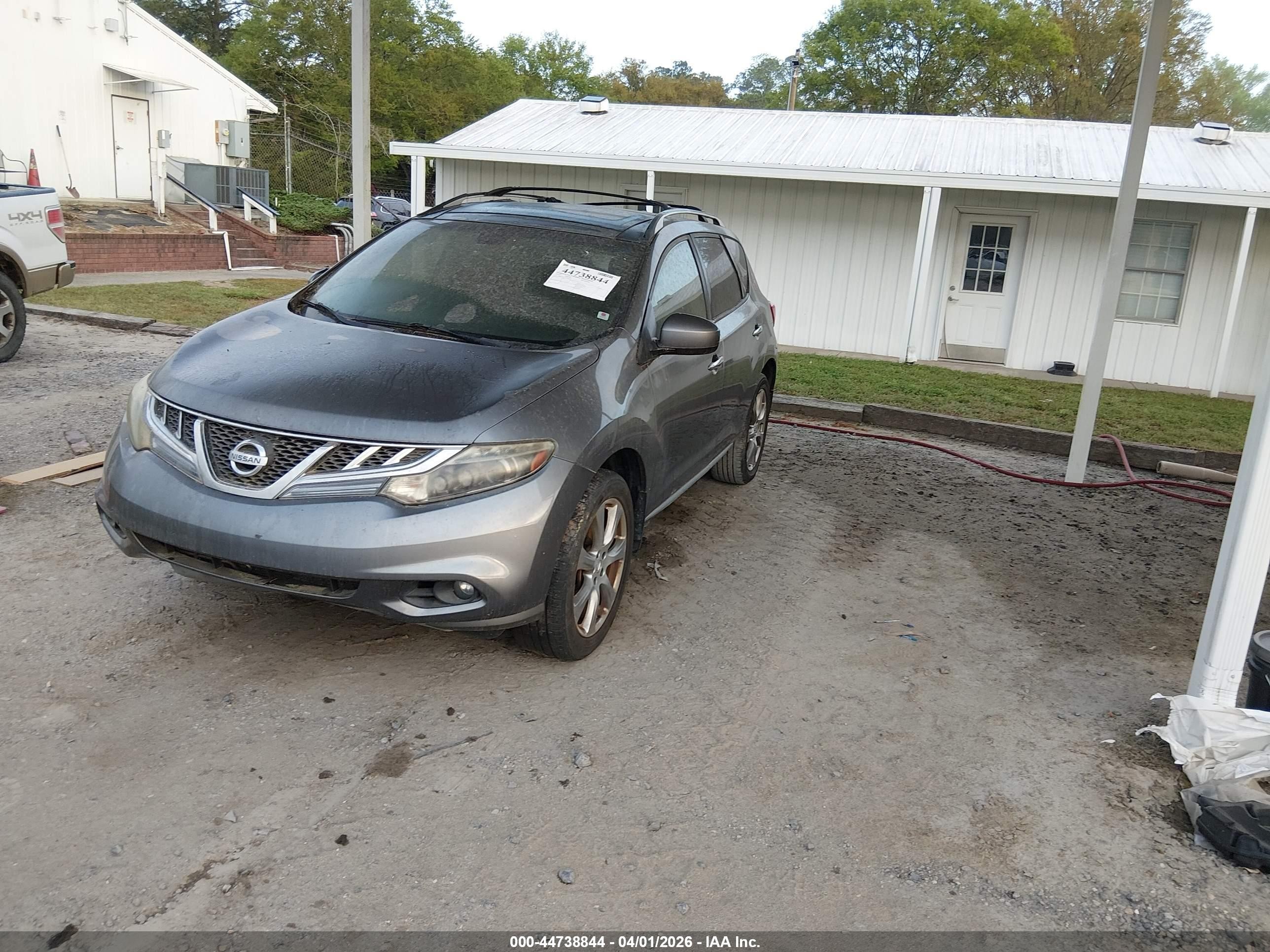 2013 Nissan Murano Le Серый vin: JN8AZ1MU7DW201513