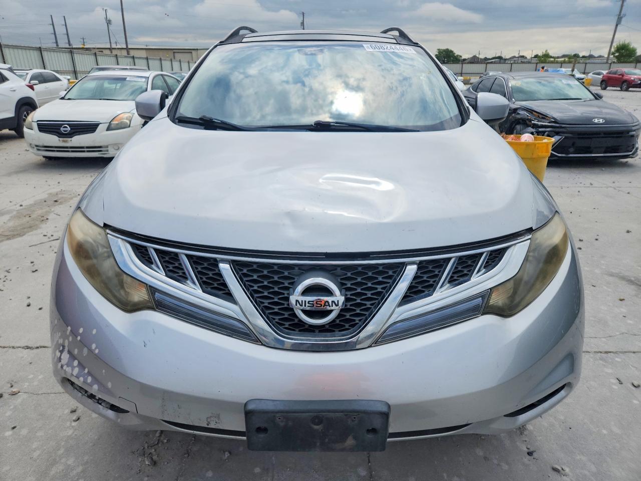 2013 Nissan Murano S Silver vin: JN8AZ1MU7DW204363