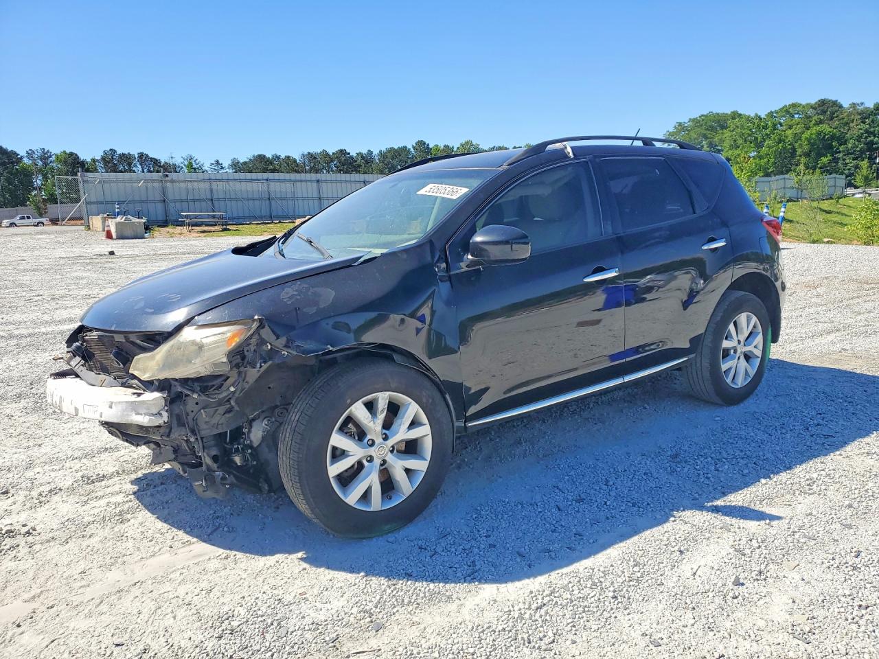 2013 Nissan Murano S Черный vin: JN8AZ1MU7DW207554