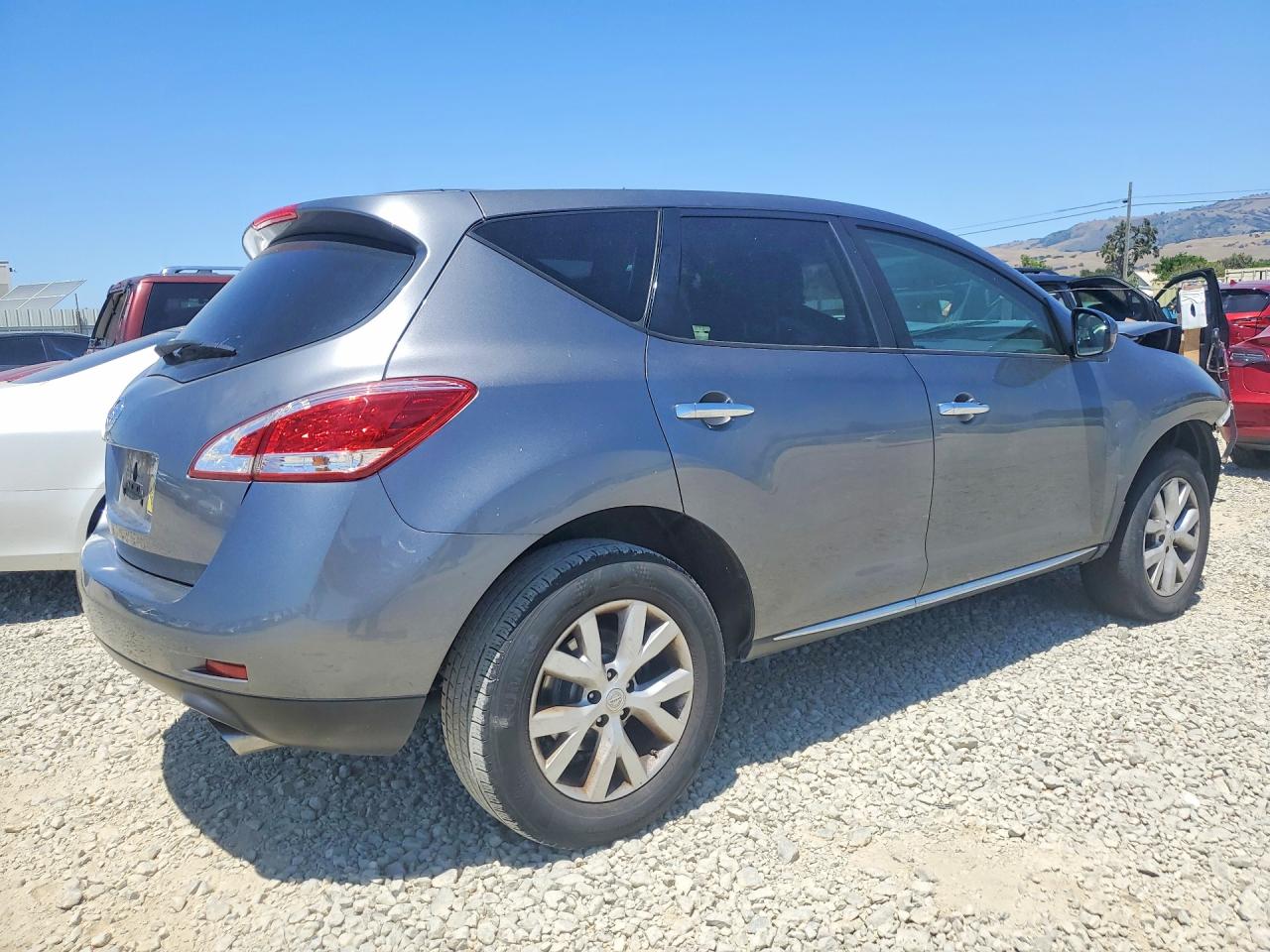 2013 Nissan Murano S Gray vin: JN8AZ1MU7DW208770