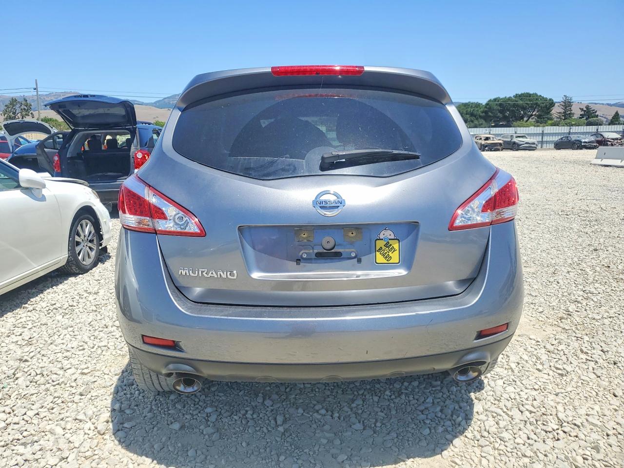 2013 Nissan Murano S Gray vin: JN8AZ1MU7DW208770