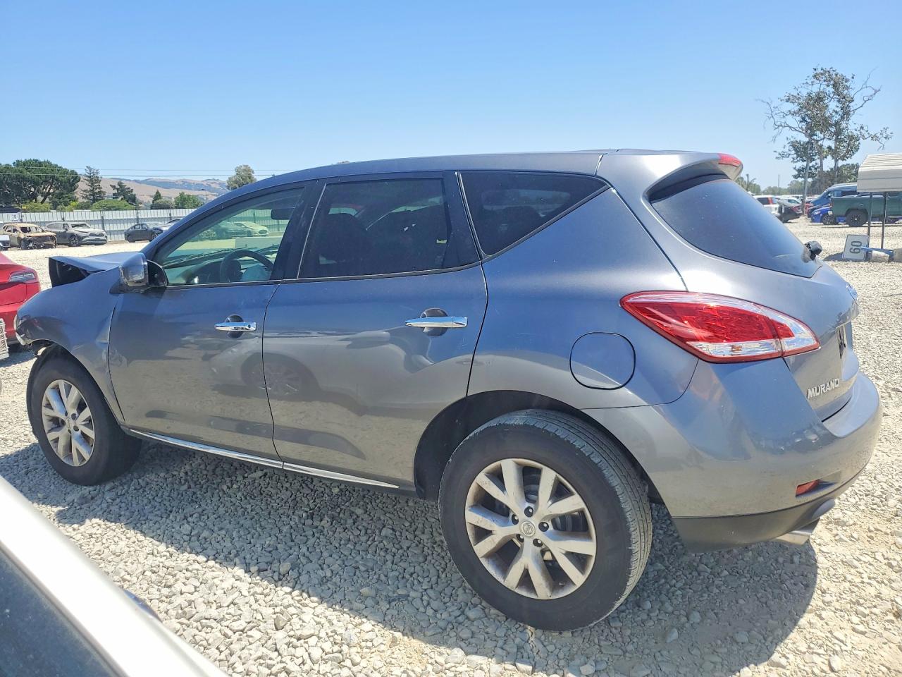 2013 Nissan Murano S Gray vin: JN8AZ1MU7DW208770