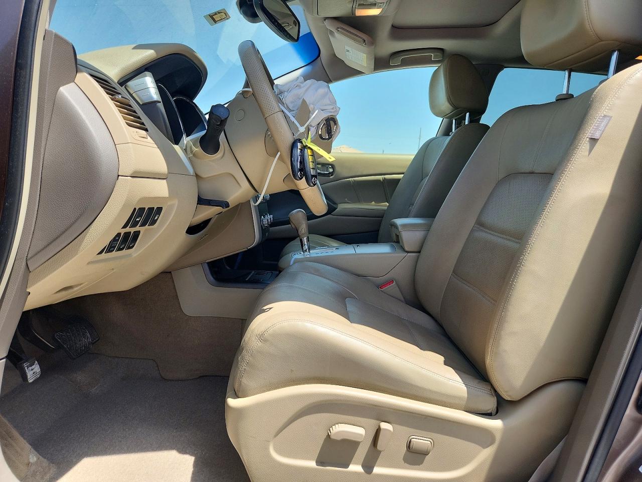 2014 Nissan Murano Sl Brown vin: JN8AZ1MU7EW419047