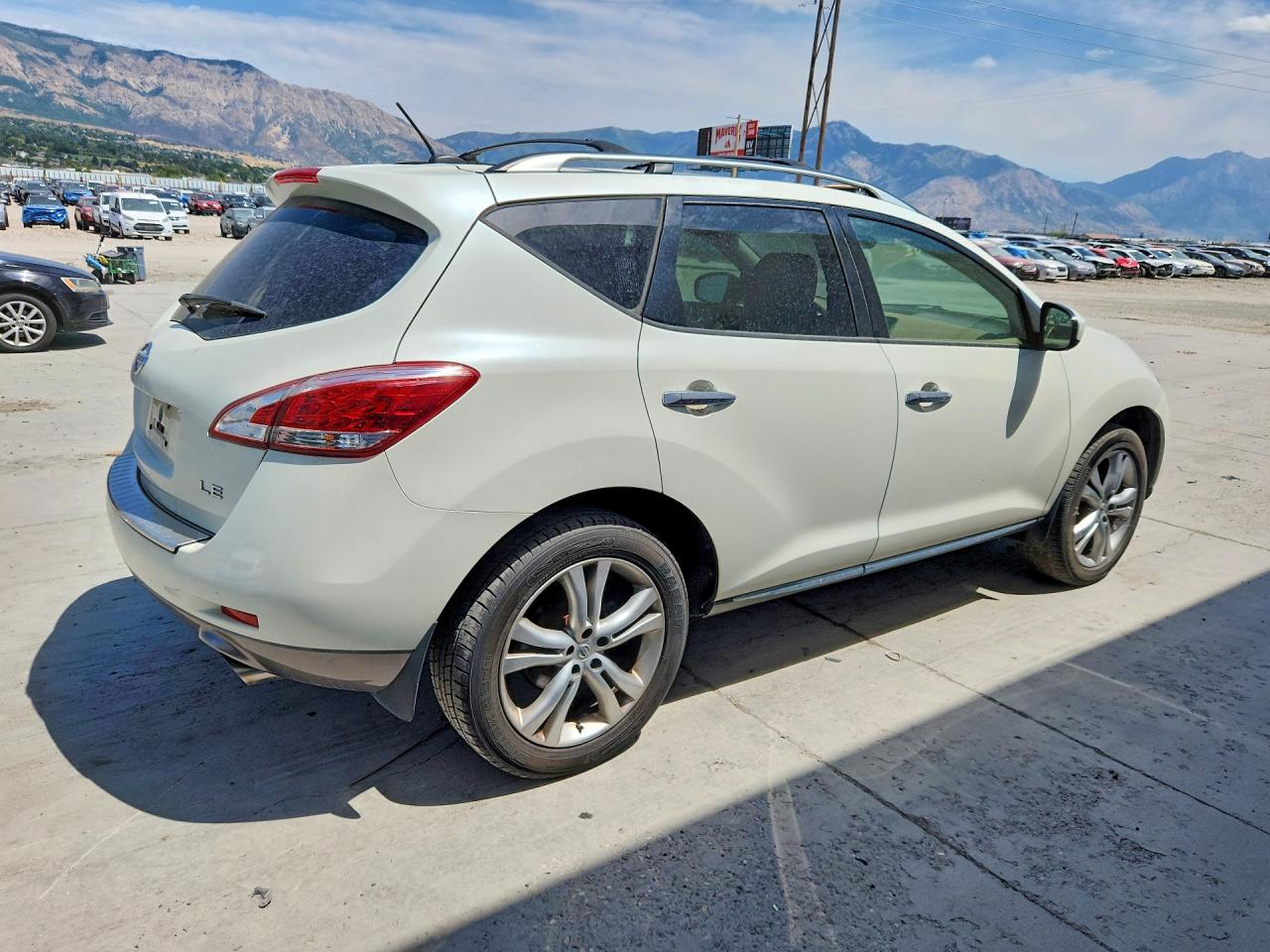 2011 Nissan Murano S Белый vin: JN8AZ1MU8BW066765