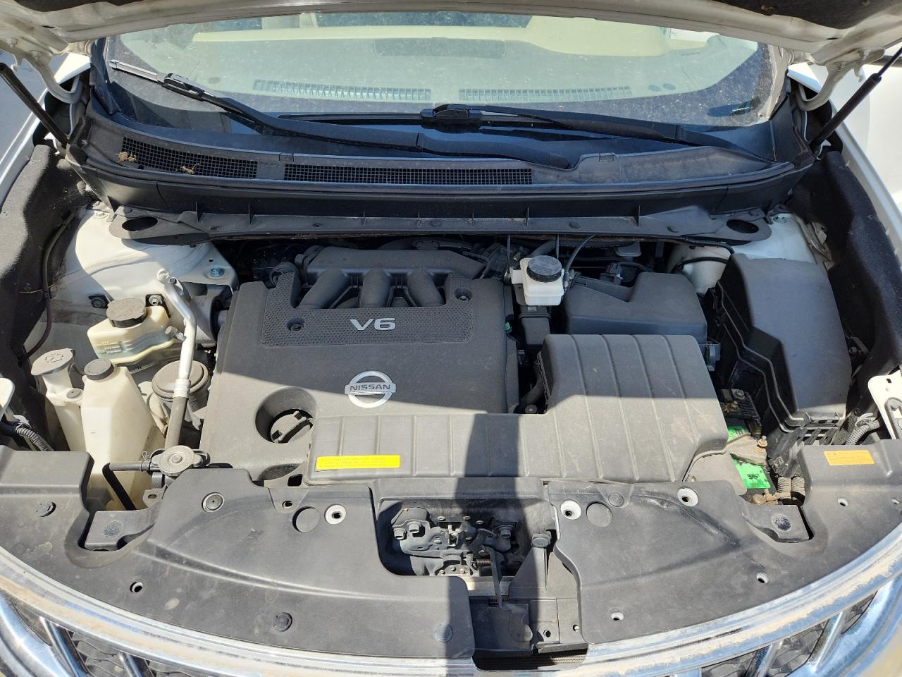 2011 Nissan Murano S Белый vin: JN8AZ1MU8BW066765
