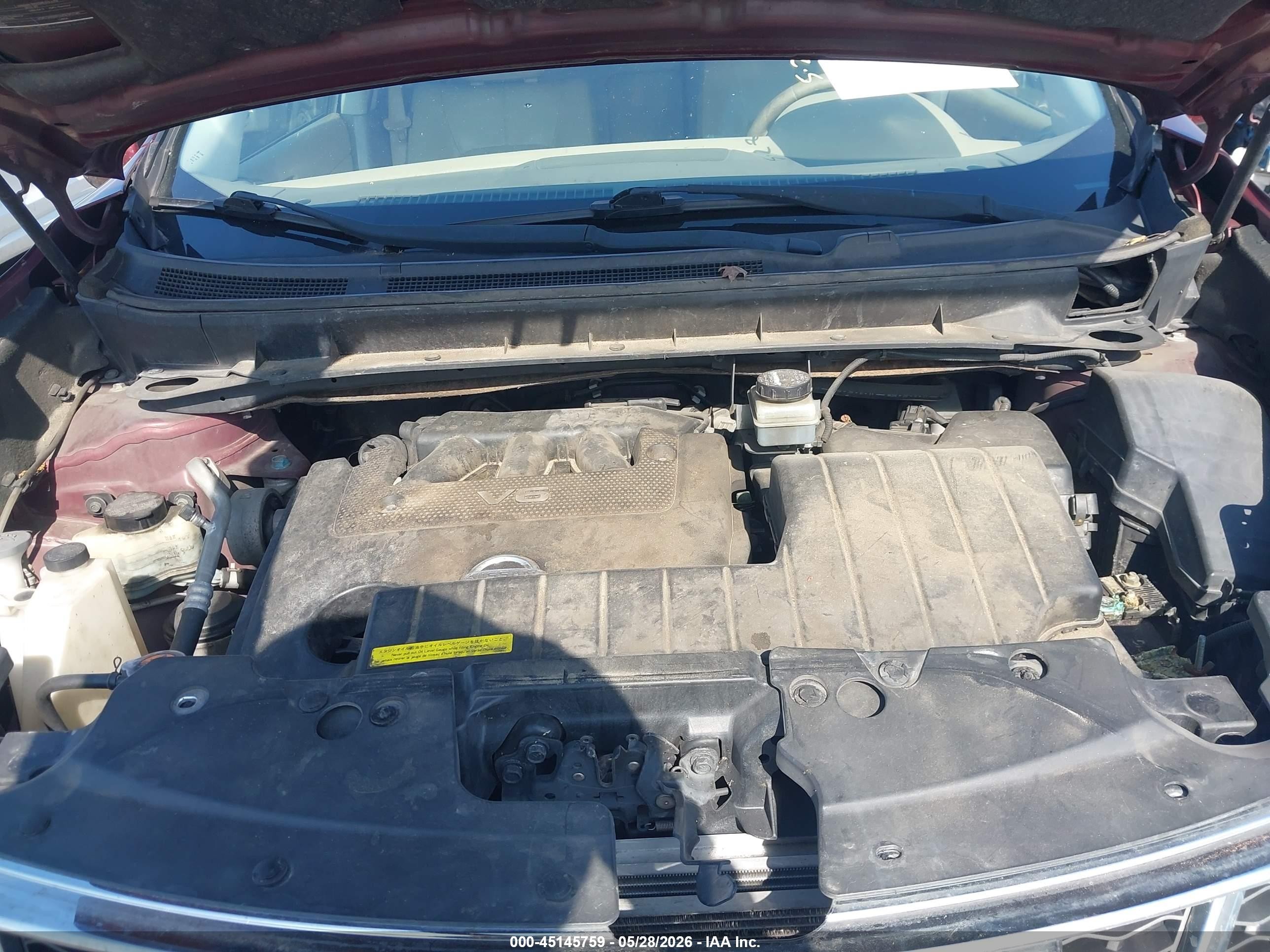2012 Nissan Murano Sl Brown vin: JN8AZ1MU8CW101824