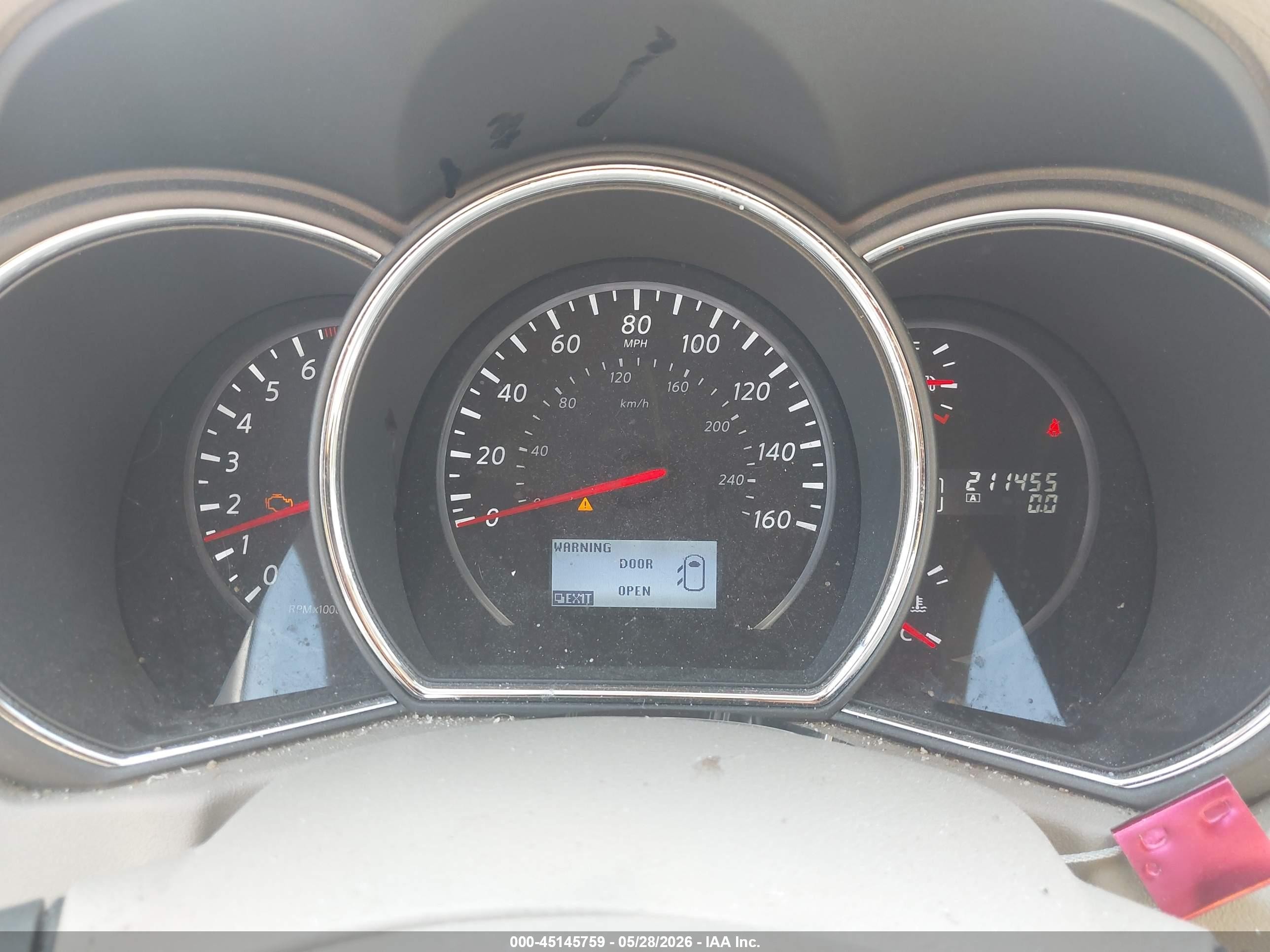 2012 Nissan Murano Sl Brown vin: JN8AZ1MU8CW101824