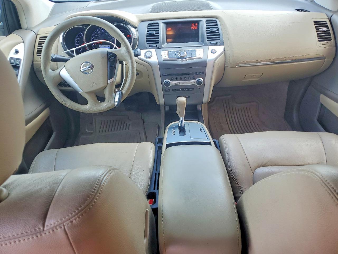 2012 Nissan Murano S Белый vin: JN8AZ1MU8CW102875