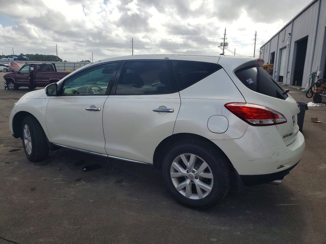 2012 Nissan Murano S Белый vin: JN8AZ1MU8CW102875