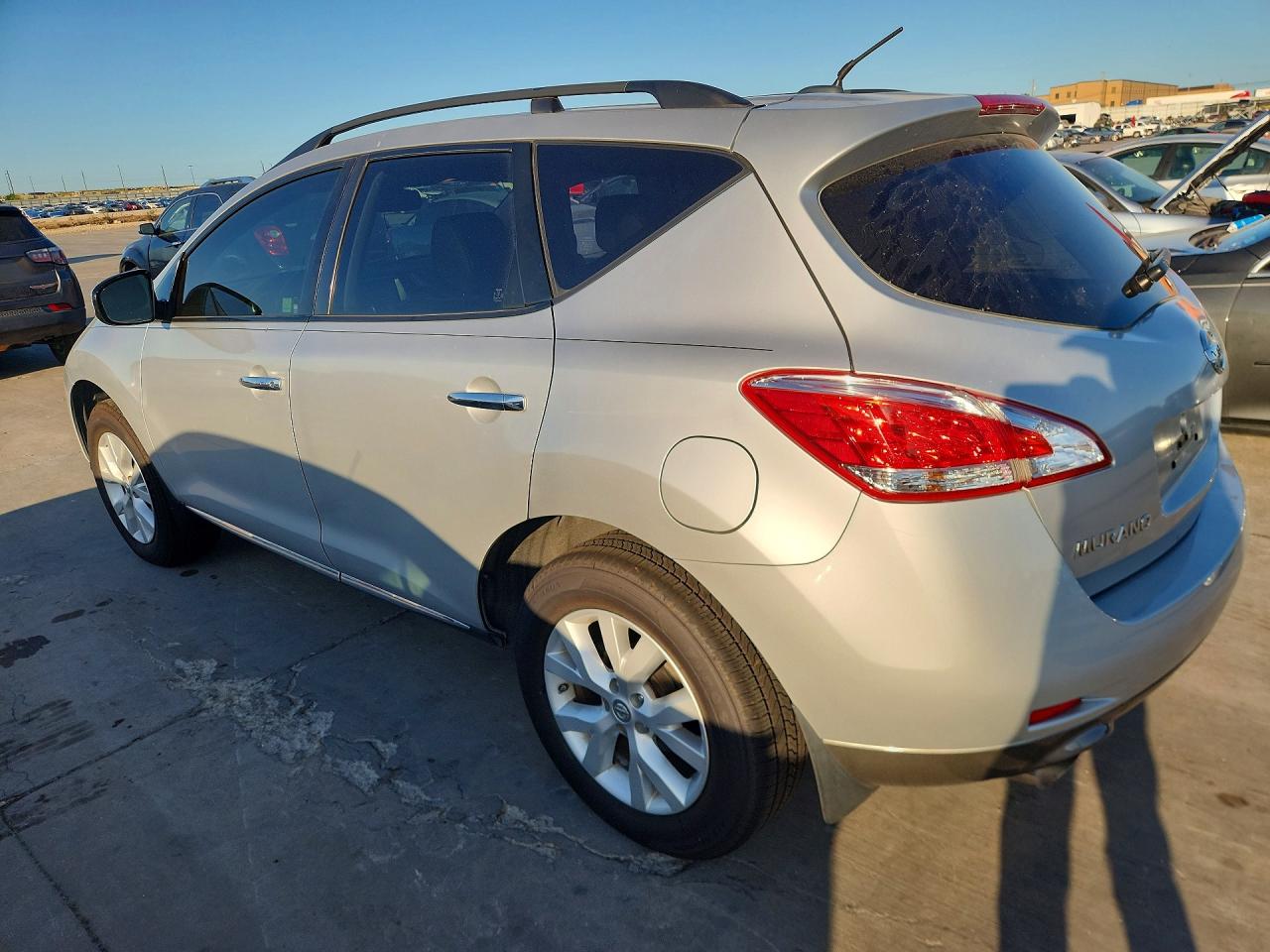 2012 Nissan Murano Sl Silver vin: JN8AZ1MU8CW112693