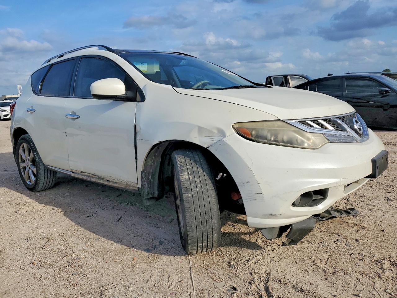 2012 Nissan Murano S White vin: JN8AZ1MU8CW116064