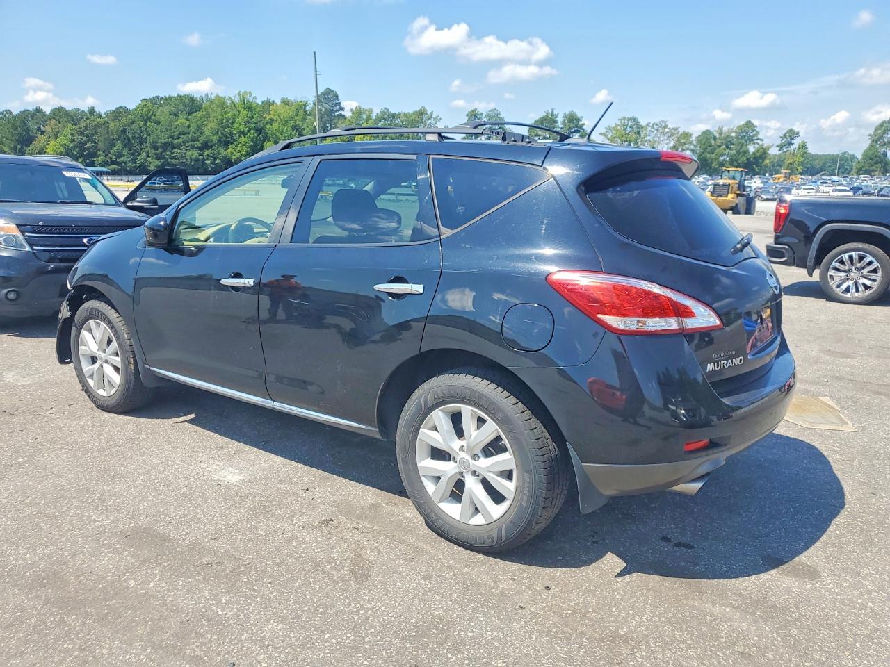 2012 Nissan Murano S Black vin: JN8AZ1MU8CW120406