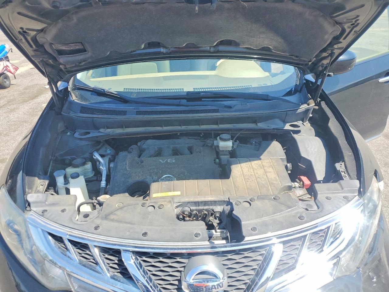 2012 Nissan Murano S Black vin: JN8AZ1MU8CW120406