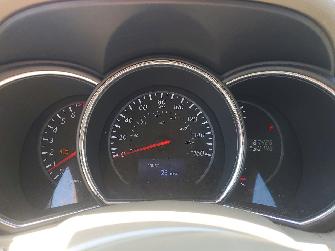 2012 Nissan Murano S Black vin: JN8AZ1MU8CW120406
