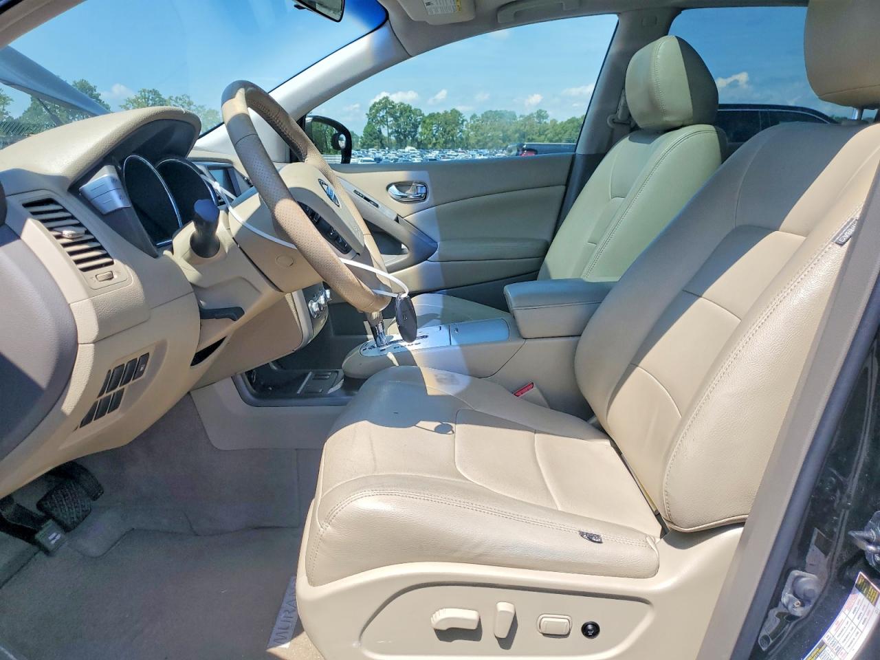 2012 Nissan Murano S Black vin: JN8AZ1MU8CW120406