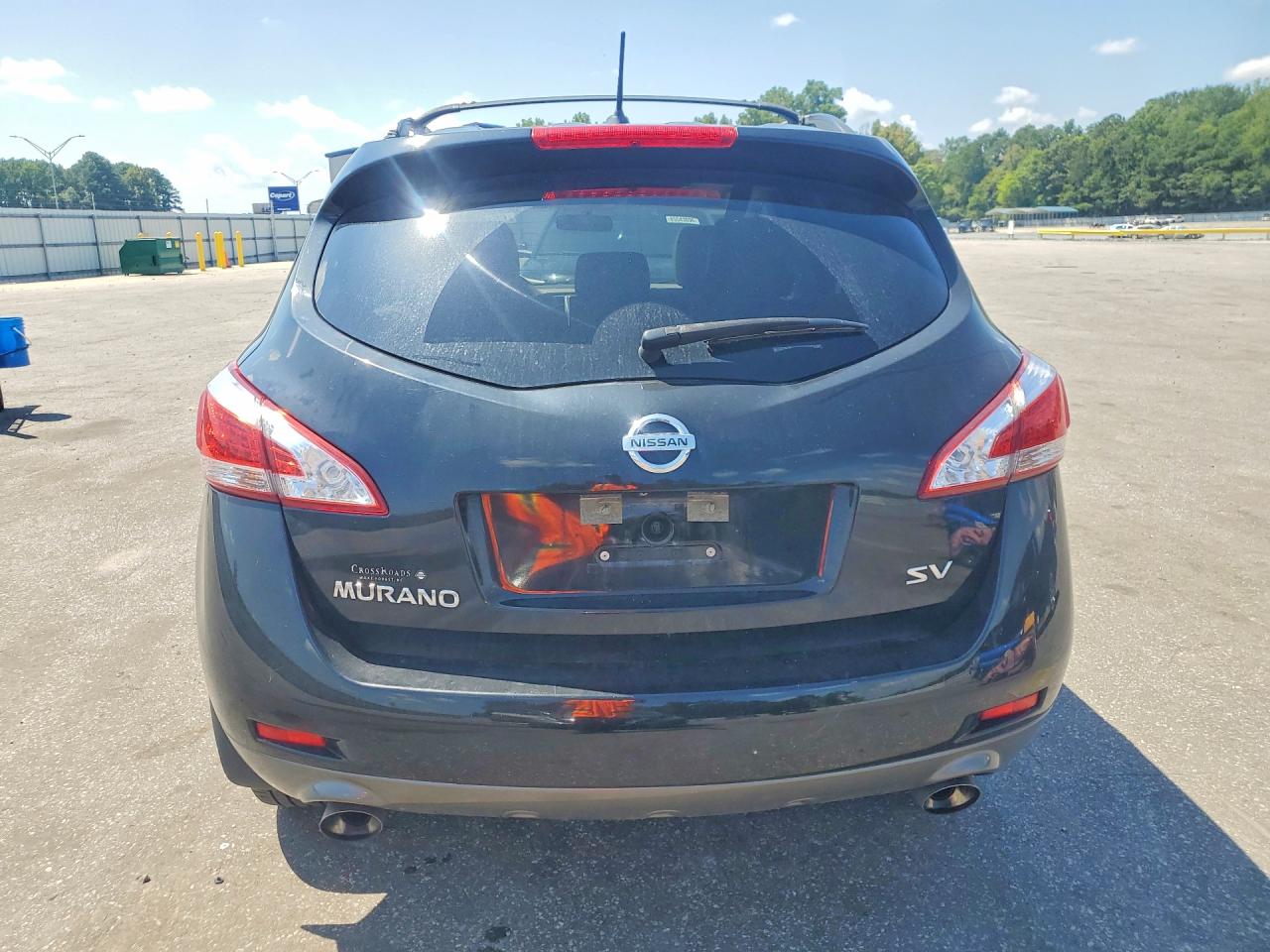 2012 Nissan Murano S Black vin: JN8AZ1MU8CW120406