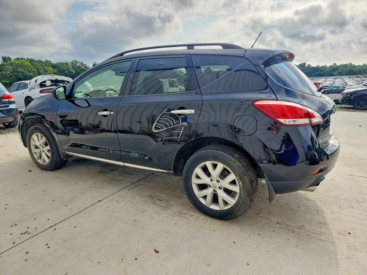 2013 Nissan Murano S Черный vin: JN8AZ1MU8DW202928