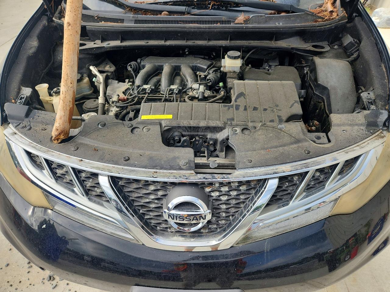 2013 Nissan Murano S Черный vin: JN8AZ1MU8DW202928