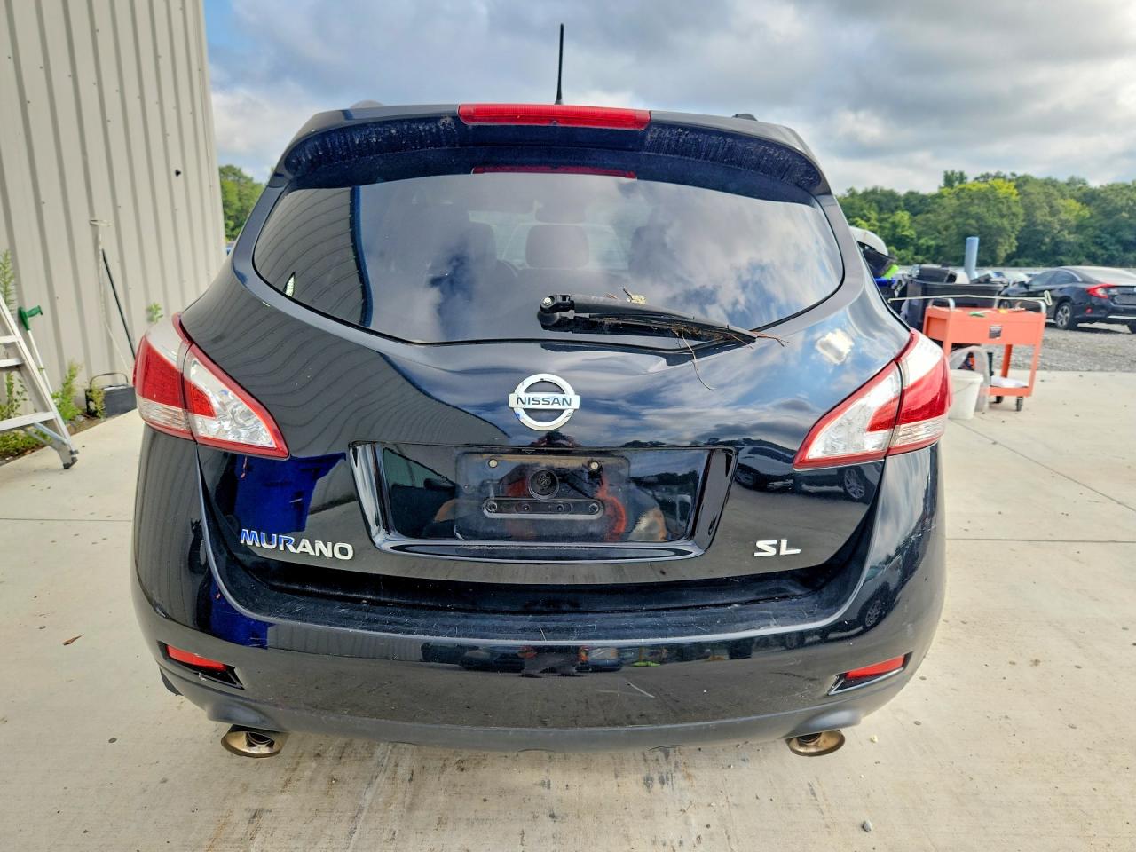 2013 Nissan Murano S Черный vin: JN8AZ1MU8DW202928