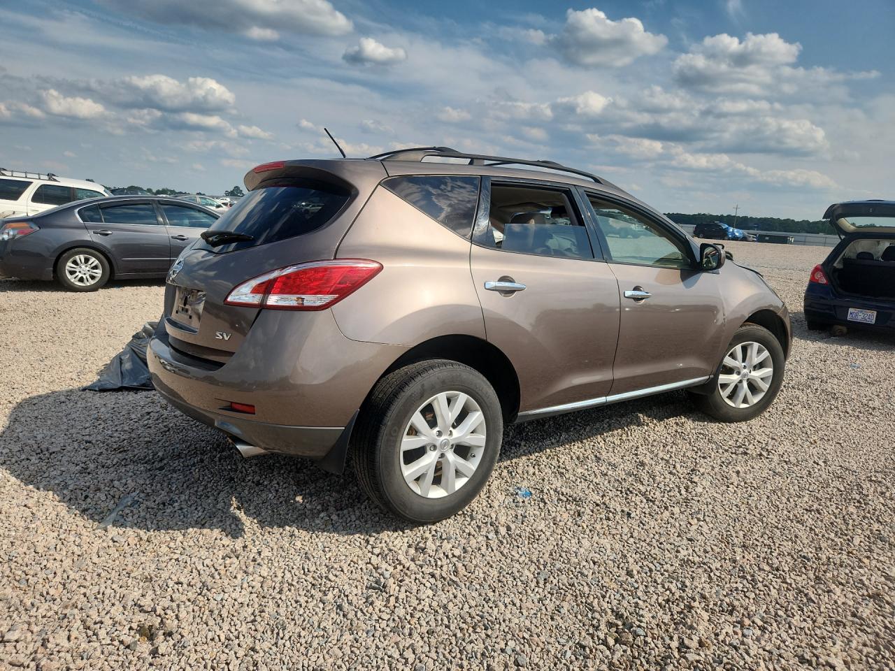 2013 Nissan Murano S Tan vin: JN8AZ1MU8DW206767