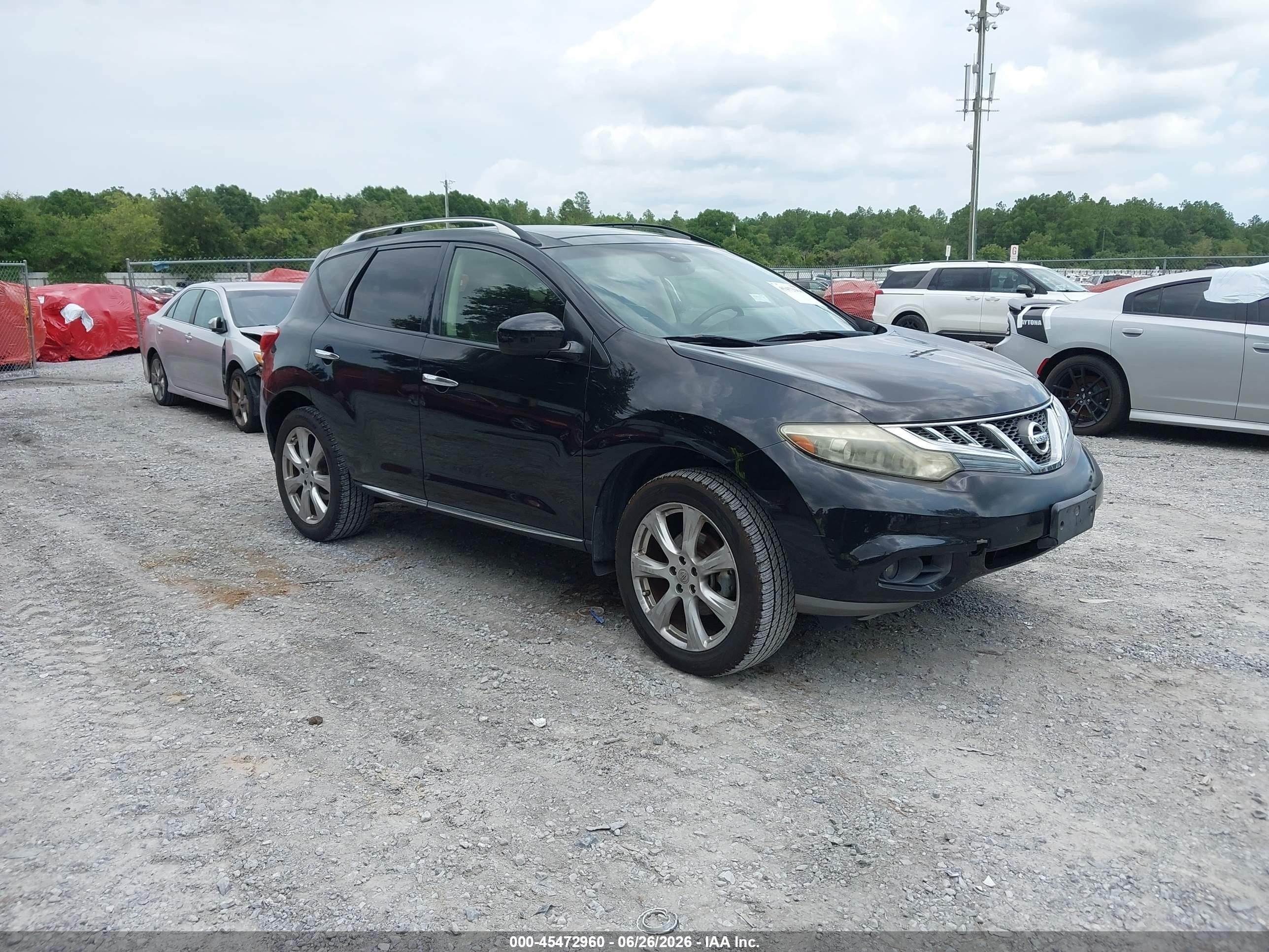 2013 Nissan Murano Le Black vin: JN8AZ1MU8DW208938