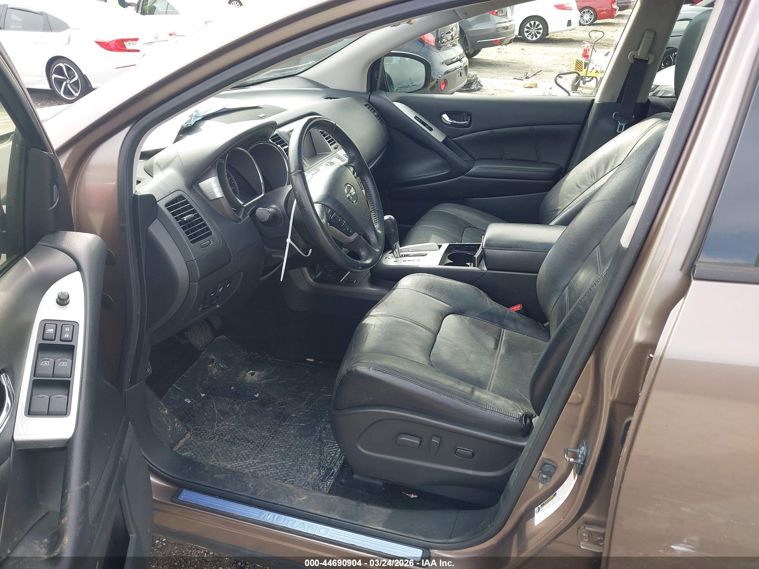 2014 Nissan Murano Sl Champagne vin: JN8AZ1MU8EW401446