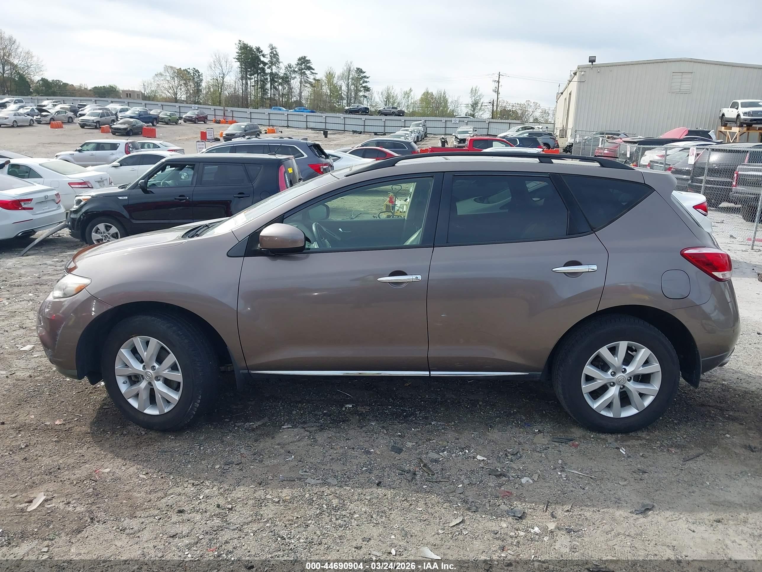 2014 Nissan Murano Sl Champagne vin: JN8AZ1MU8EW401446