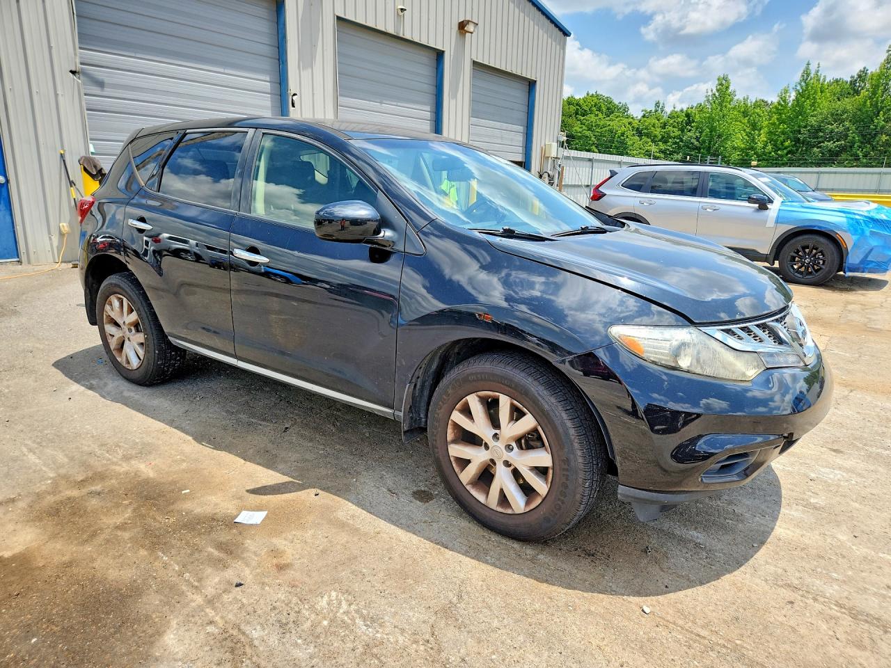 2014 Nissan Murano S Black vin: JN8AZ1MU8EW406873
