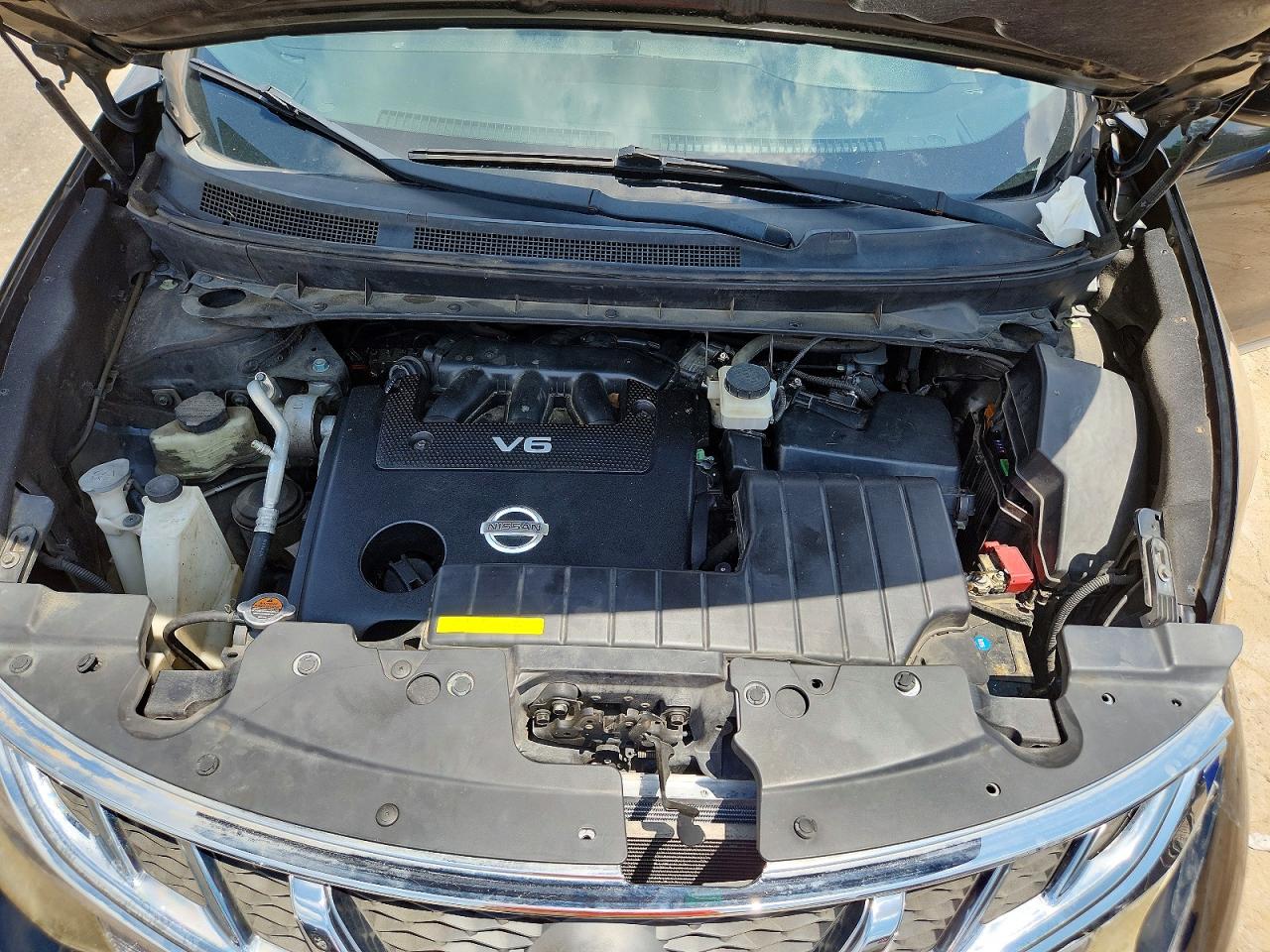 2014 Nissan Murano S Black vin: JN8AZ1MU8EW406873