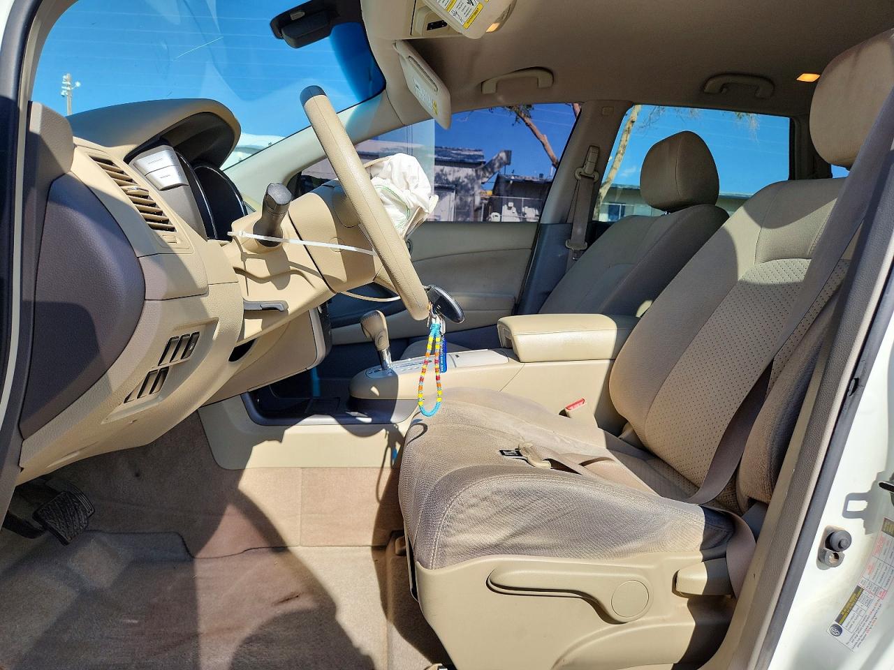 2014 Nissan Murano S White vin: JN8AZ1MU8EW407487