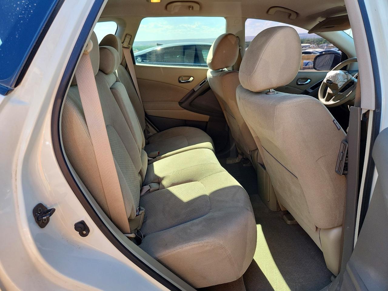 2014 Nissan Murano S White vin: JN8AZ1MU8EW407487
