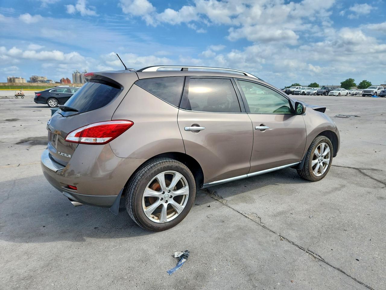 2014 Nissan Murano Le Tan vin: JN8AZ1MU8EW417761