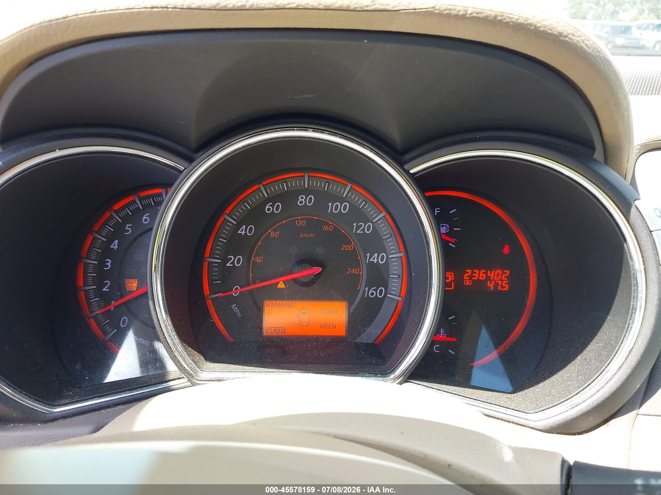 2010 Nissan Murano Sl Черный vin: JN8AZ1MU9AW006895