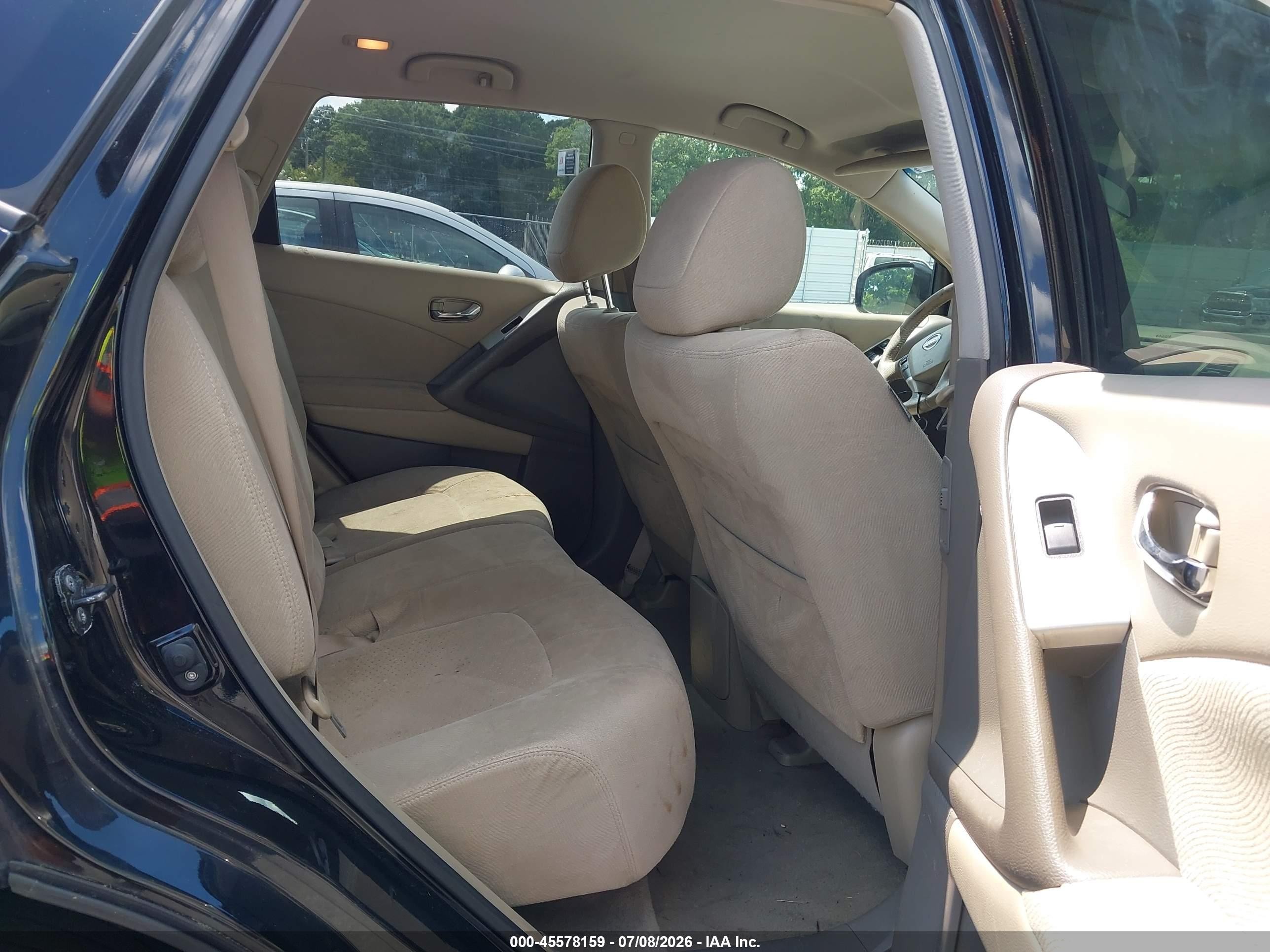 2010 Nissan Murano Sl Черный vin: JN8AZ1MU9AW006895
