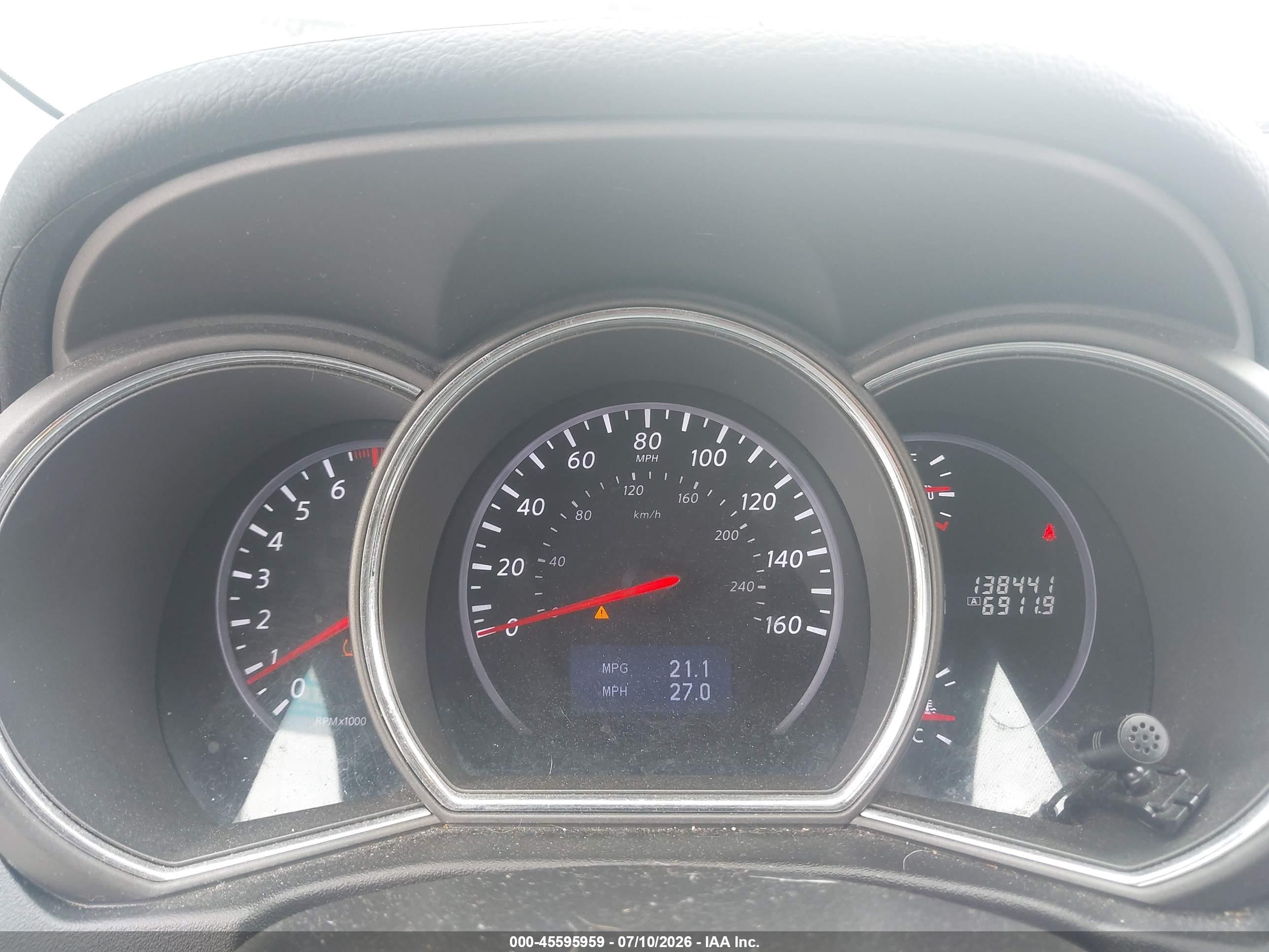 2011 Nissan Murano S Gray vin: JN8AZ1MU9BW056083