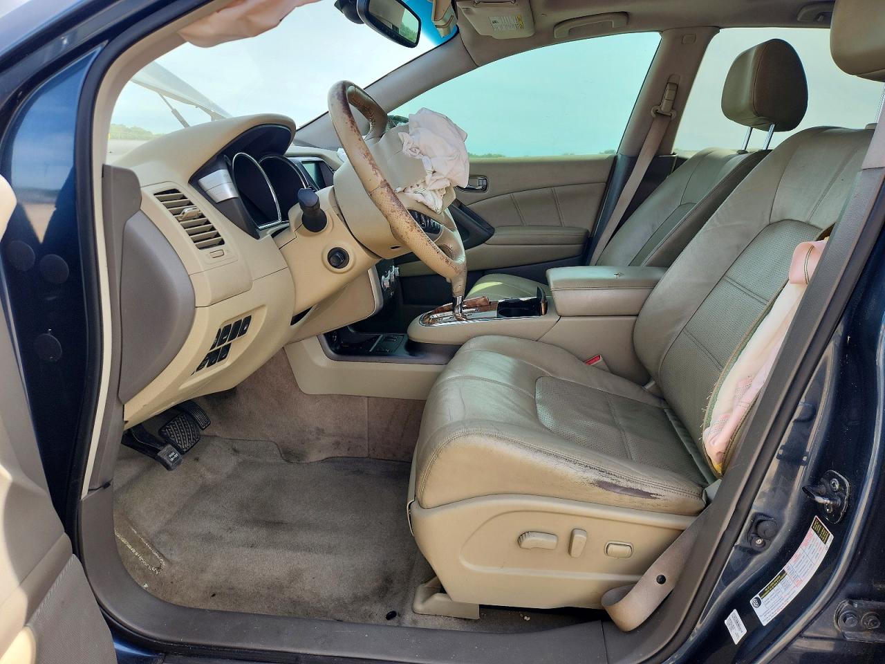 2011 Nissan Murano S Синий vin: JN8AZ1MU9BW062174