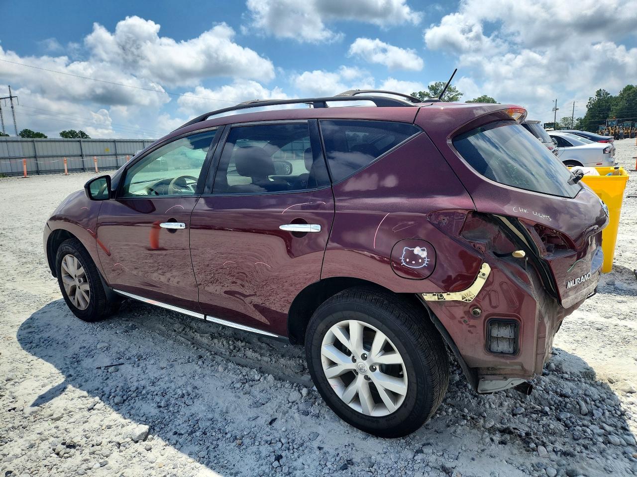2011 Nissan Murano S/sl/le Burgundy vin: JN8AZ1MU9BW062675